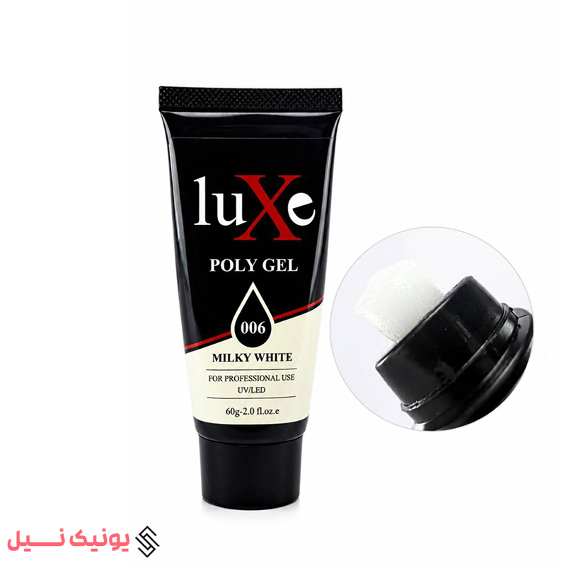 6LUXE نوع تیوپی حجم 60 گرم هارد ژل