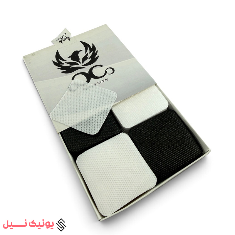 PAD-COCO پاک کننده ریموور بالشن کاشت ناخن تعداد500 عددی بدون پرز