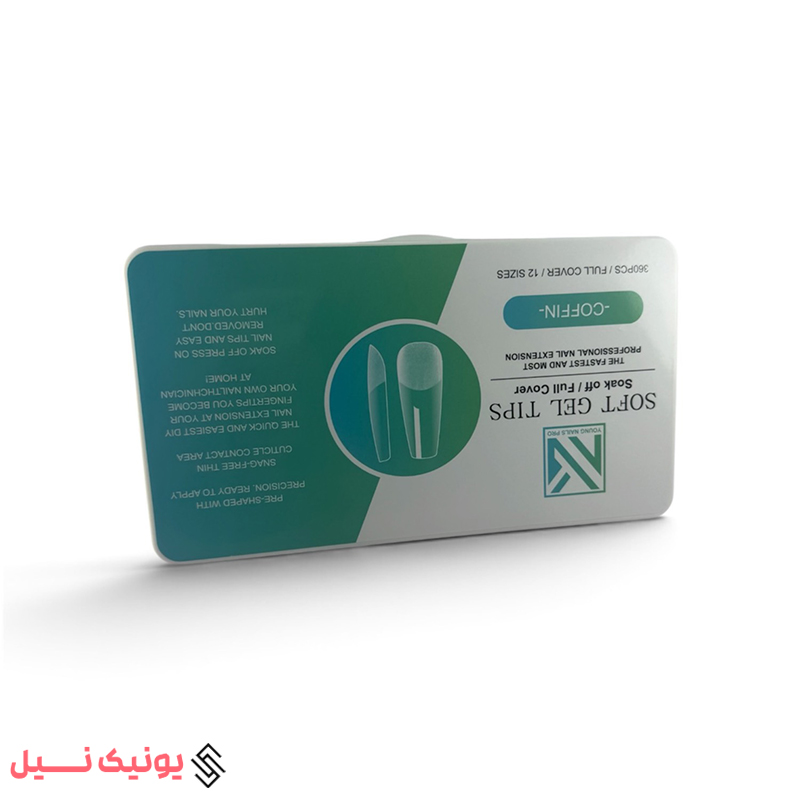 نوع: تیپ ژل تعداد 360 مدل COFFIN