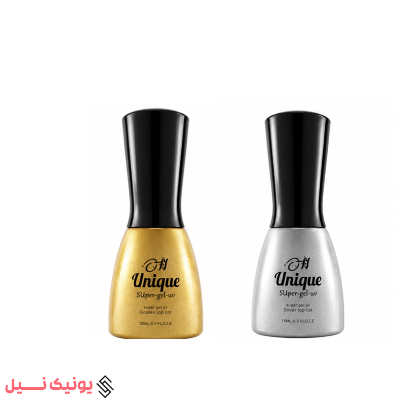 gofti نوع:تاپ کات نقره وطلا حجم 15 میل برند یونیک بدون نوچی