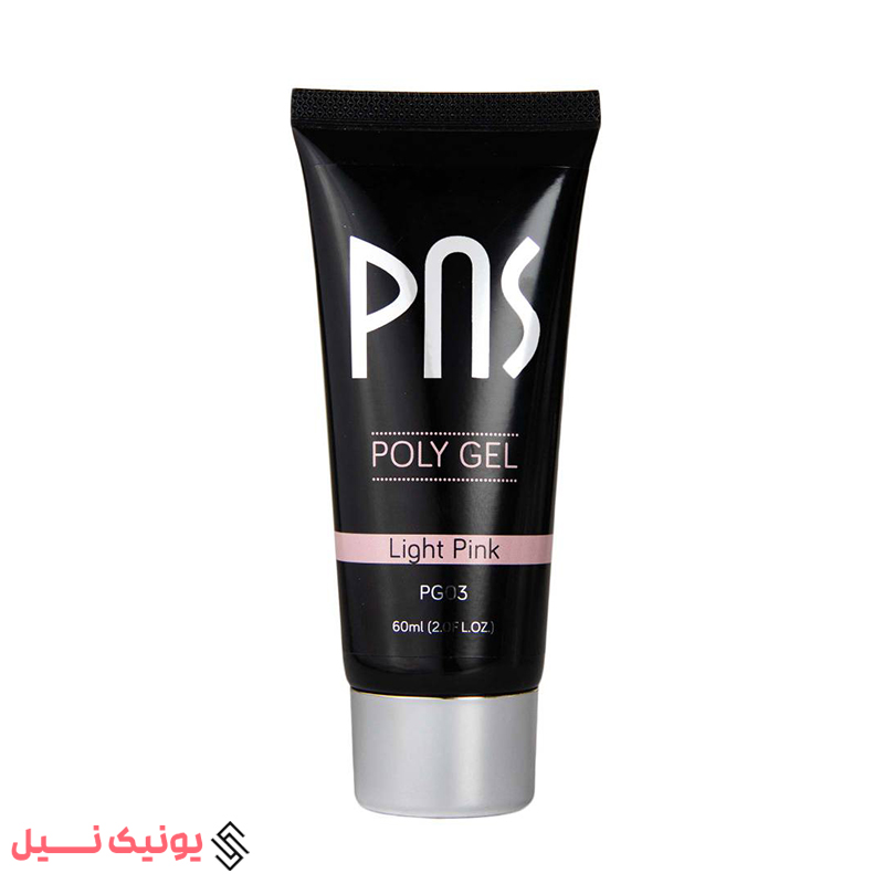 light نوع:پلی ژل حجم 60 میلی لیتر نیاز به دستگاه UV دارد