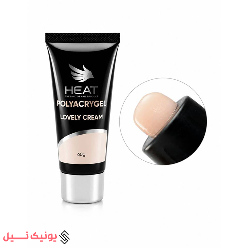 lovely-cream پلی ژل هیت رنگ LOVELY CREAM