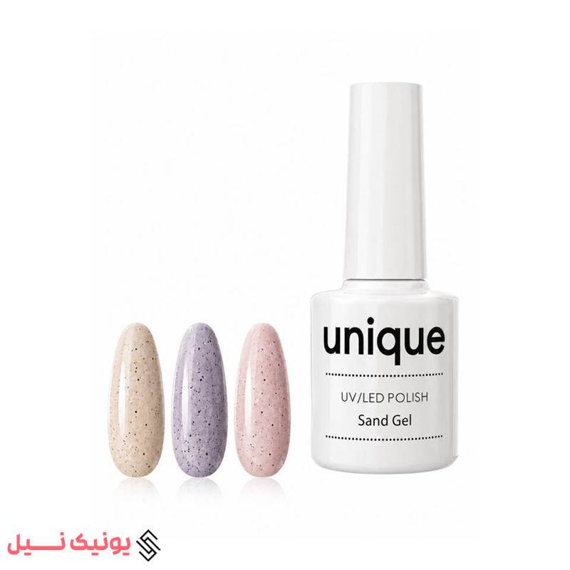 sheni لاک ژل یونیک مدل ماسه ای پک 3 عددی - تصویر 1
